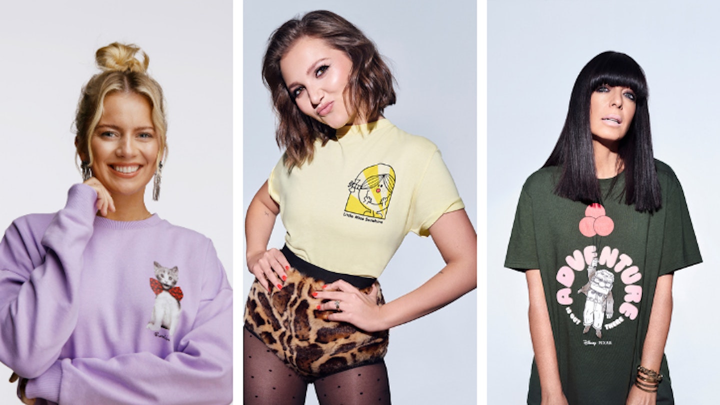 All of your favourite stars are supporting Comic Relief by wearing TK Maxx’s chari-tees