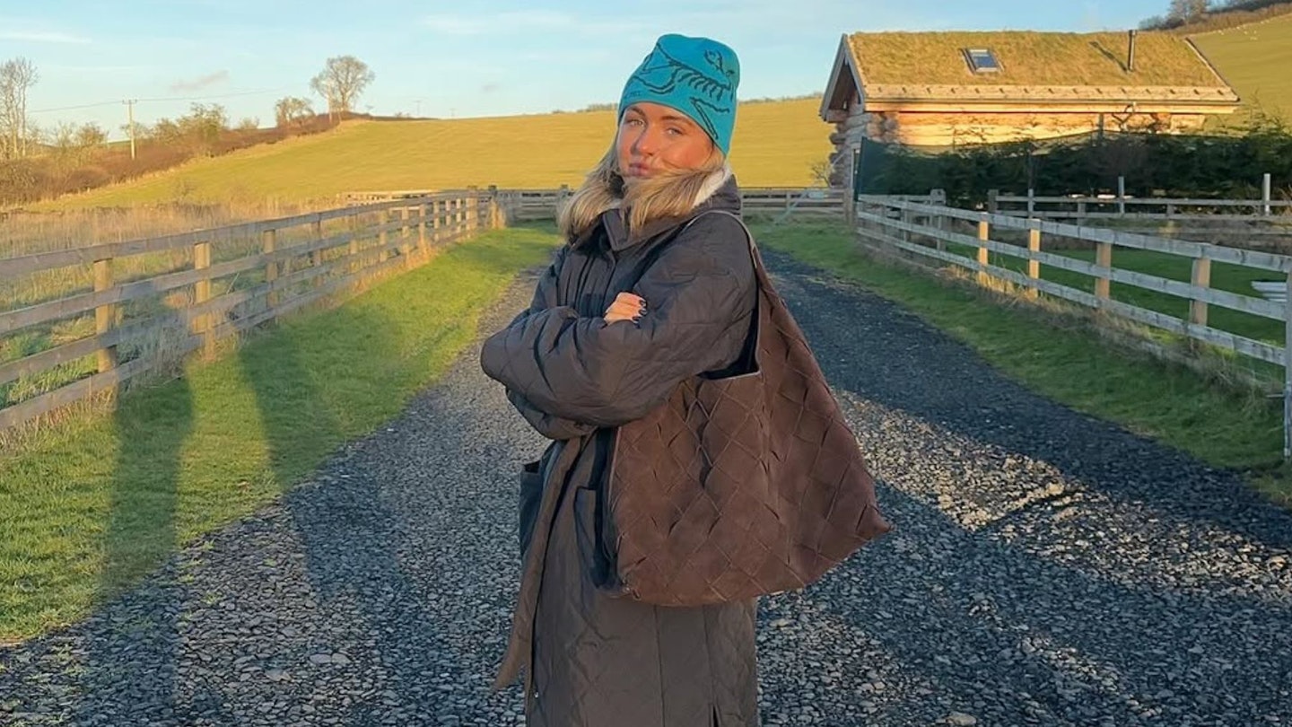 andotherstories suede bag