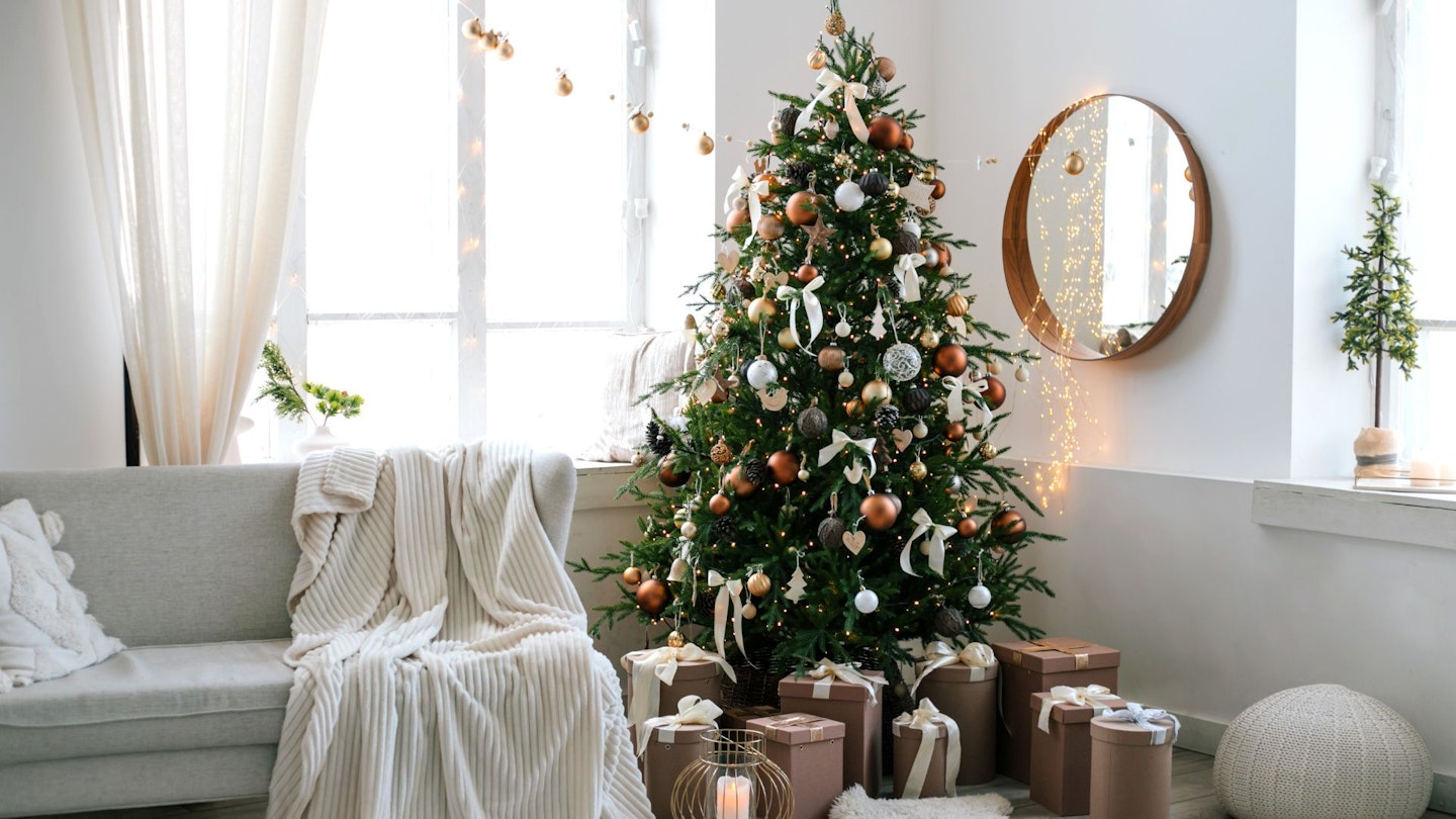 best artificial christmas trees - grazia