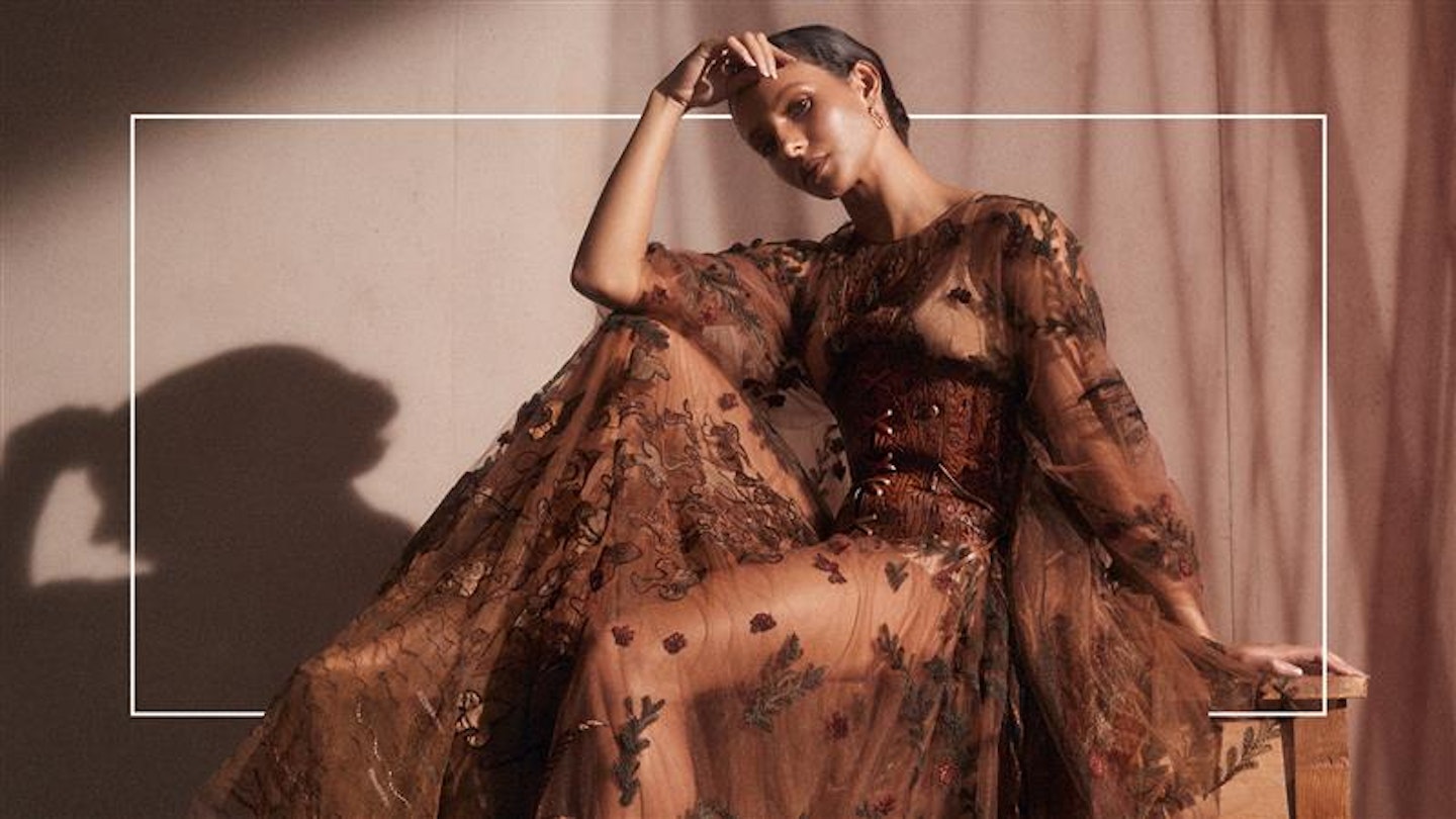 Francesca Hayward wearing Dior