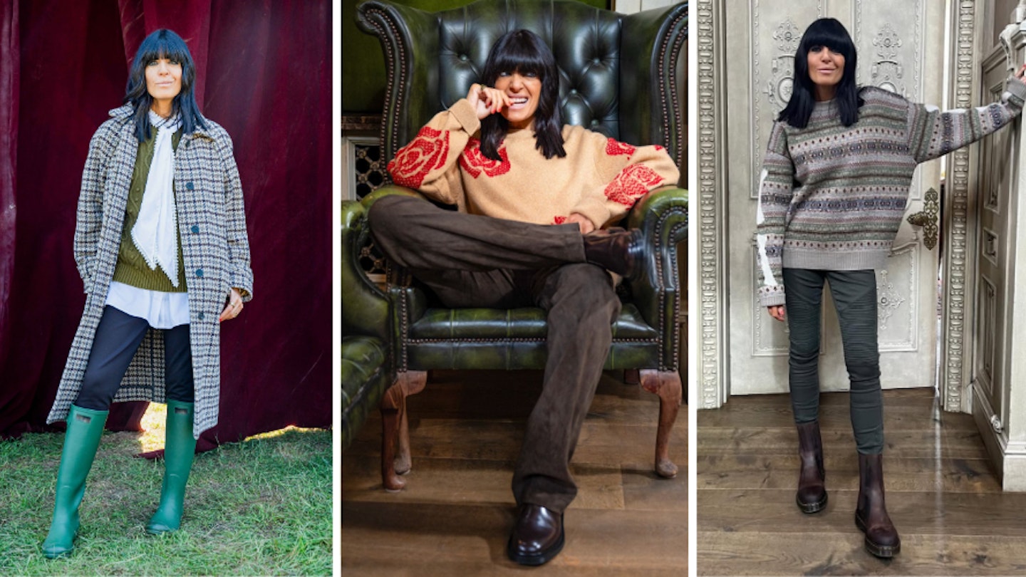 How to recreate Claudia Winkleman's Traitors fashion