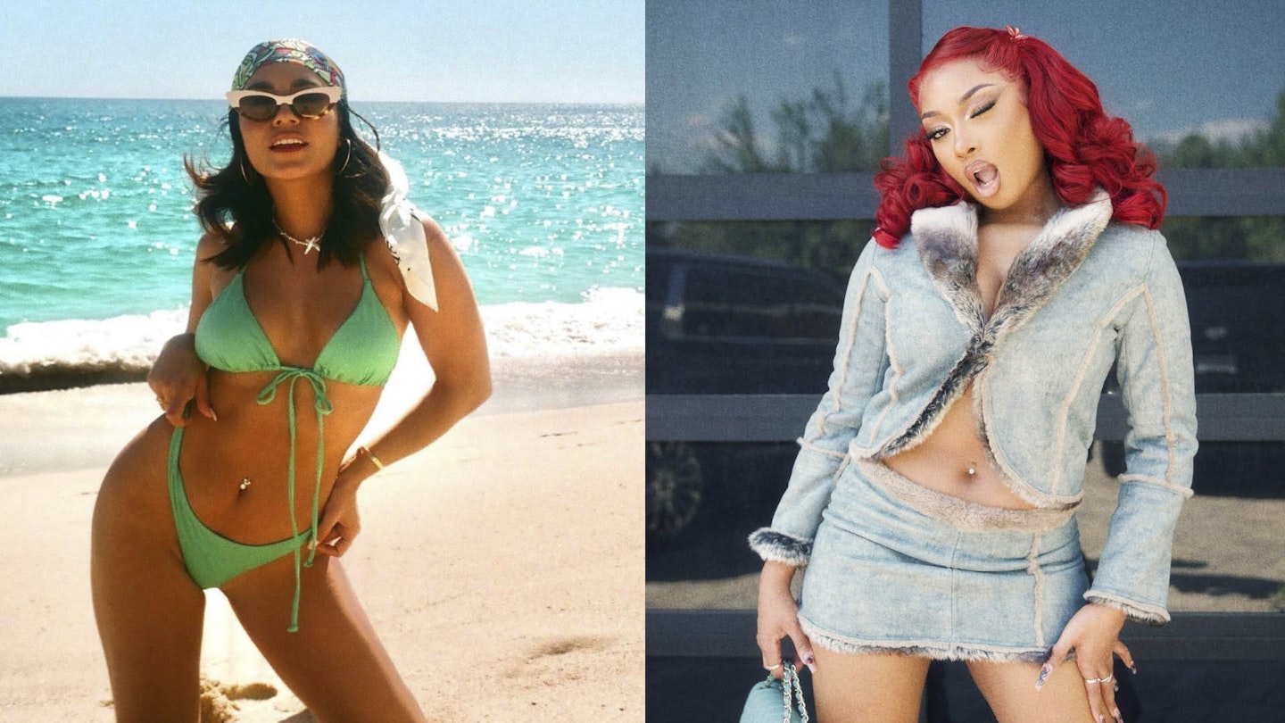 belly button piercing hero