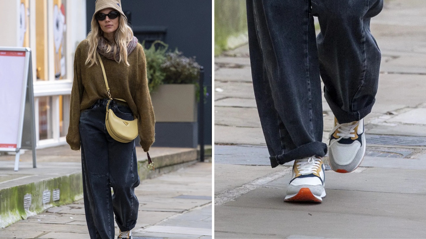 Sienna Miller’s Expensive-Looking Trainers Are Actually From M&S —And In The Sale