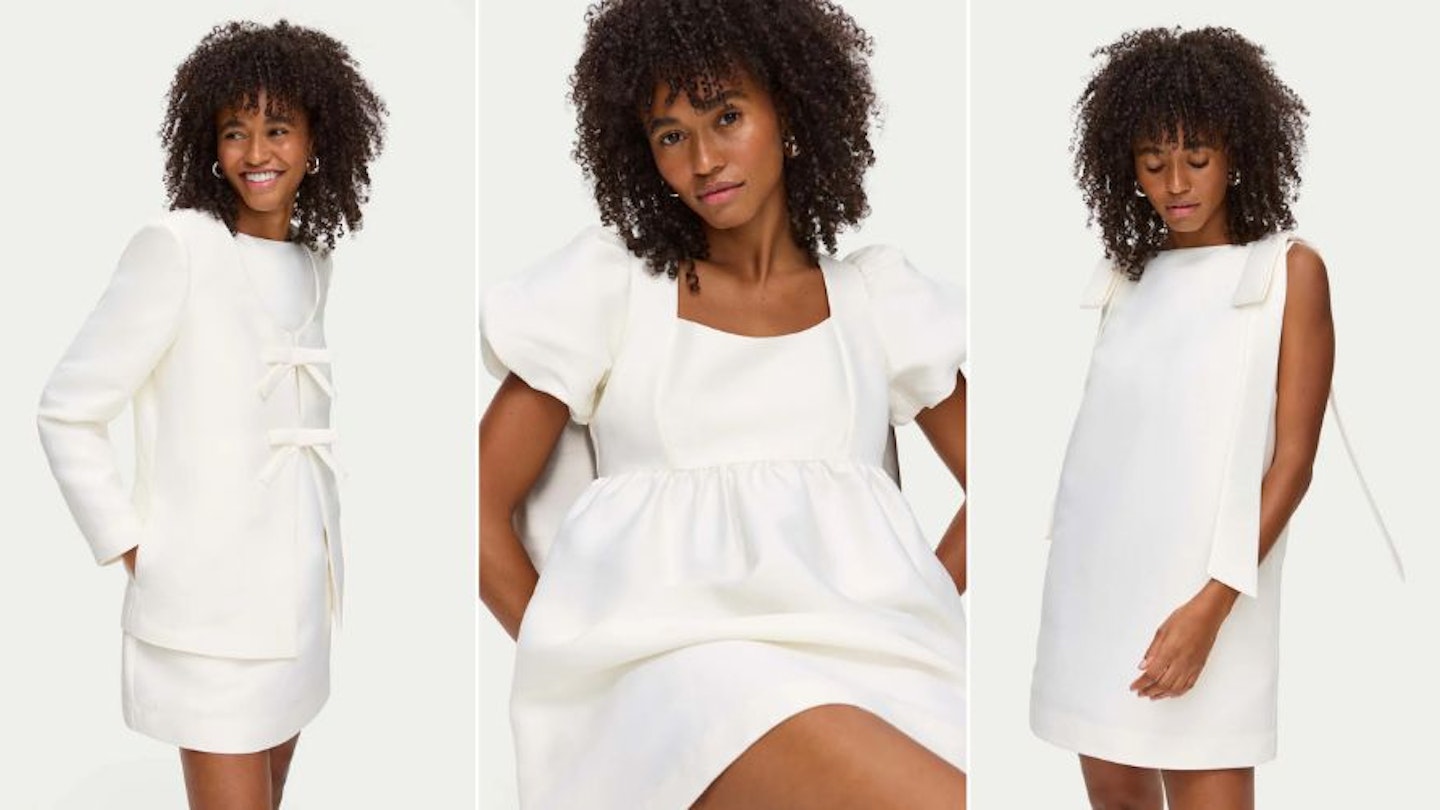 aligne wedding dress